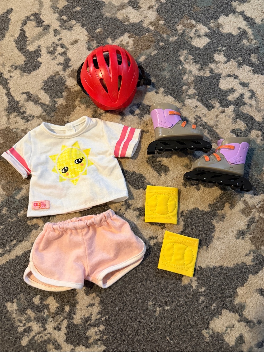 Our Generation Inline Skate Outfit For 18” Doll “Roll With It”